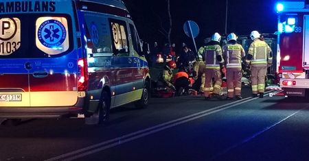 Śmiertelny wypadek. Nie żyje kobieta, są ranni