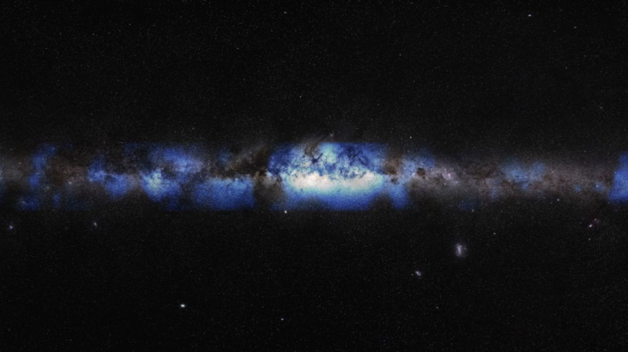 Nowe spojrzenie na galaktykę. Widok na Drogę Mleczną spod Antarktydy