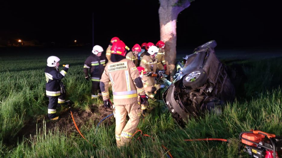 Do wypadku doszło nad ranem