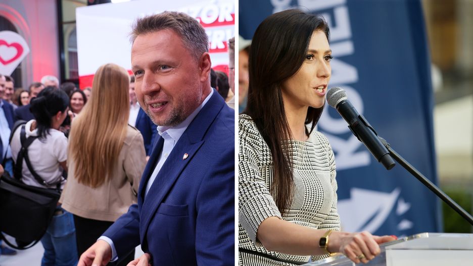 Marcin Kierwiński i Ewa Zajączkowska-Hernik