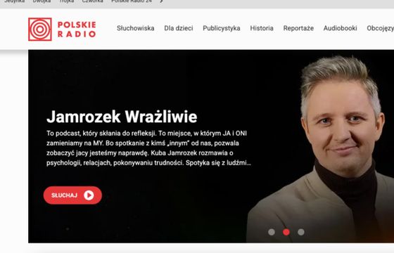 Polskie Radio ma nową stronę główną. Odpowiada za nią były dyrektor online Eurozetu