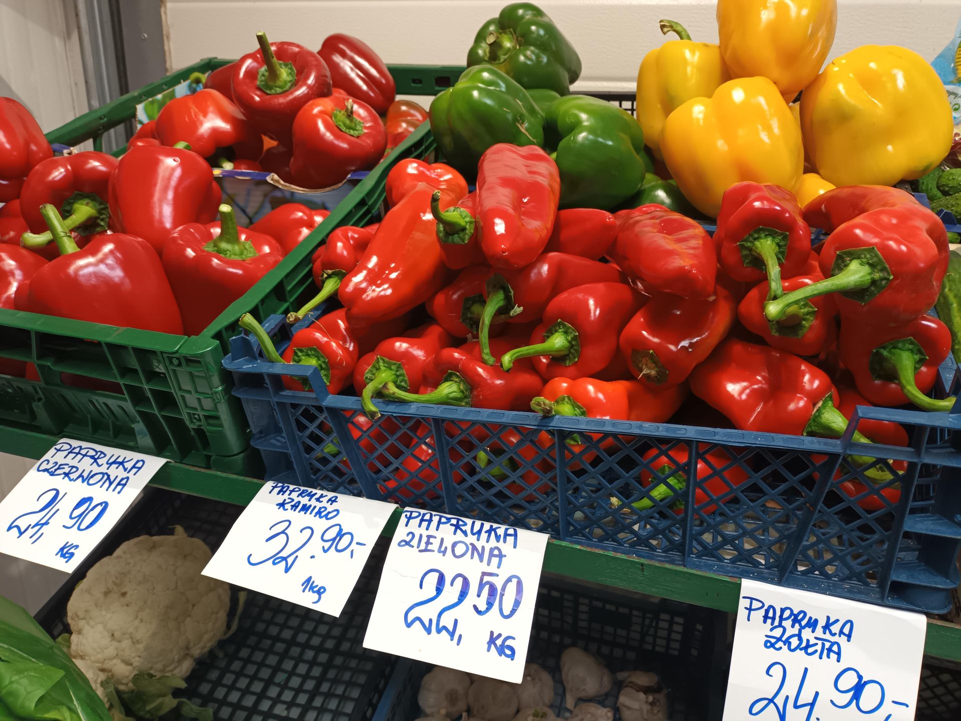 Ceny warzyw we wrocławskich warzywniakach
