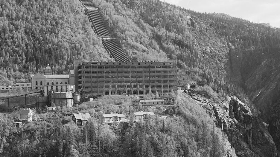 Zdjęcie ze zbiorów norweskiej Biblioteki Narodowej