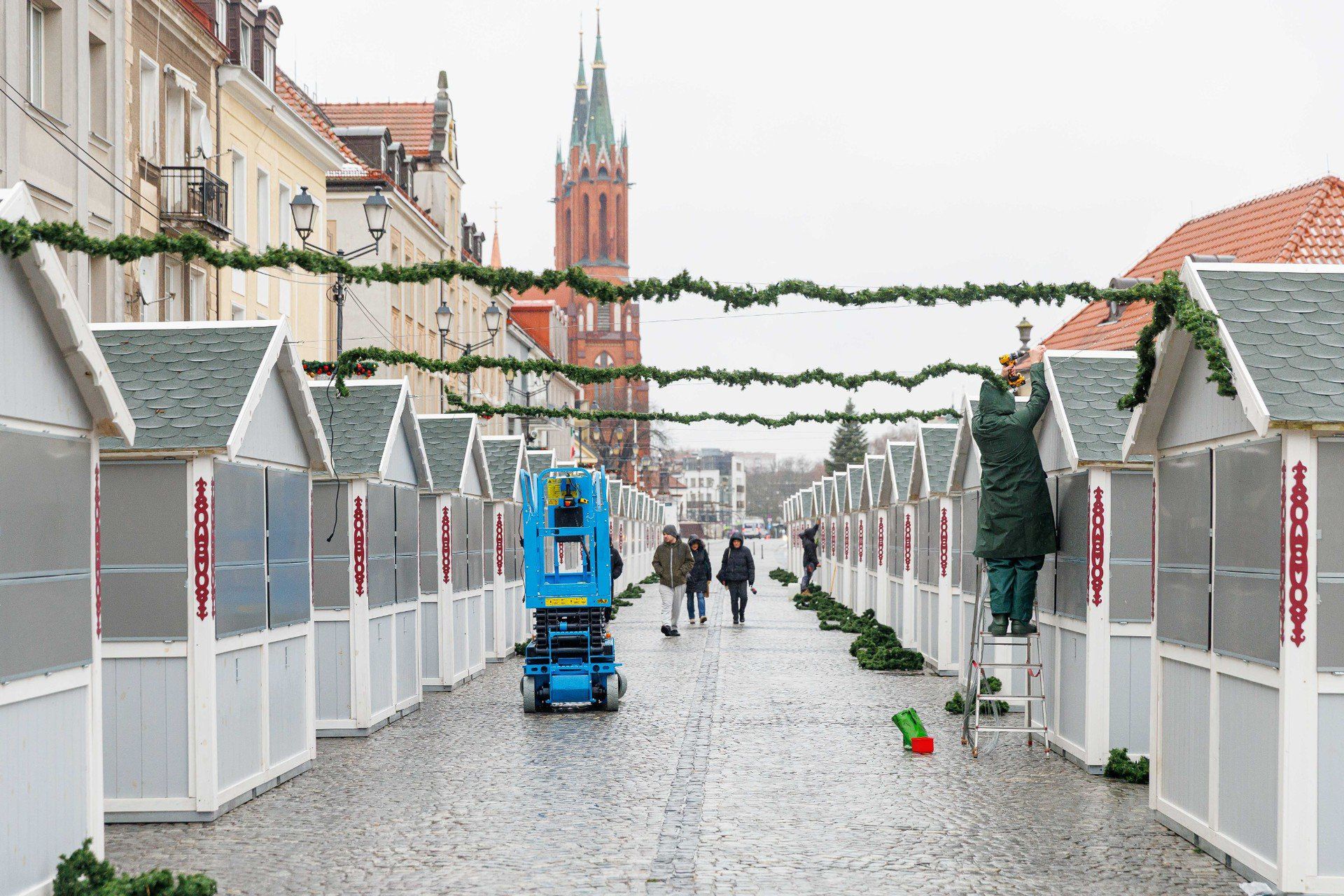 Choinka i Białostocki Jarmark Świąteczny w centrum miasta