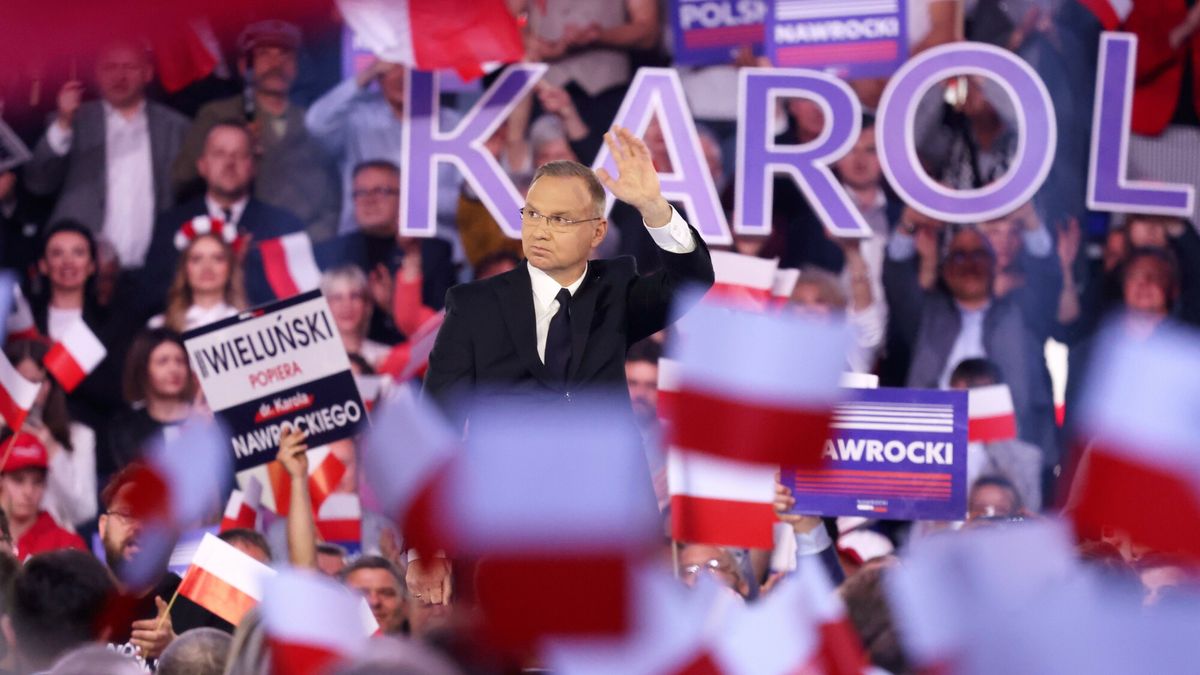 Konwencja wyborcza Karola Nawrockiego w Łodzi 