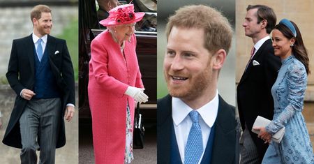 Królowa Elżbieta, książę Harry i Pippa Middleton na kolejnym ślubie w rodzinie Windsorów (ZDJĘCIA)