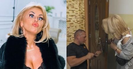 Dagmara Kaźmierska Z BRATEM naprawiają... klamkę: "Jak mogłeś, ku*wa, DZYNDZLA od klamki zapomnieć?!" (WIDEO)