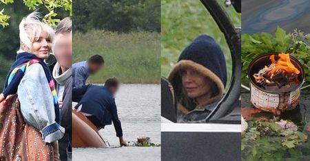 Agnieszka Woźniak-Starak z rodziną i znajomymi CZCZĄ PAMIĘĆ Piotra Woźniaka-Staraka (ZDJĘCIA)