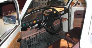 Trabant - wnętrze