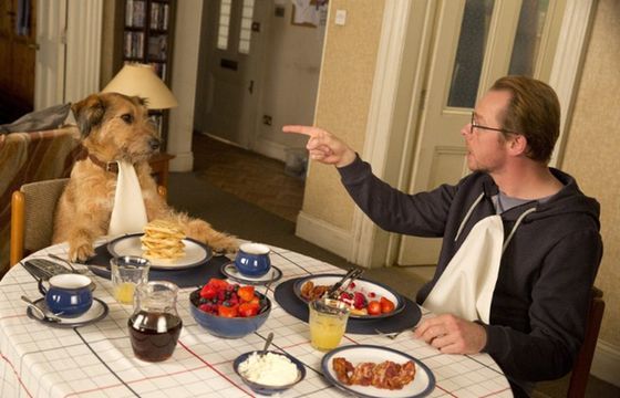 Simon Pegg w komedii "Absolutely Anything"