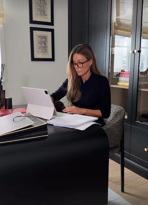 Małgorzata Rozenek pokazała domowe biuro