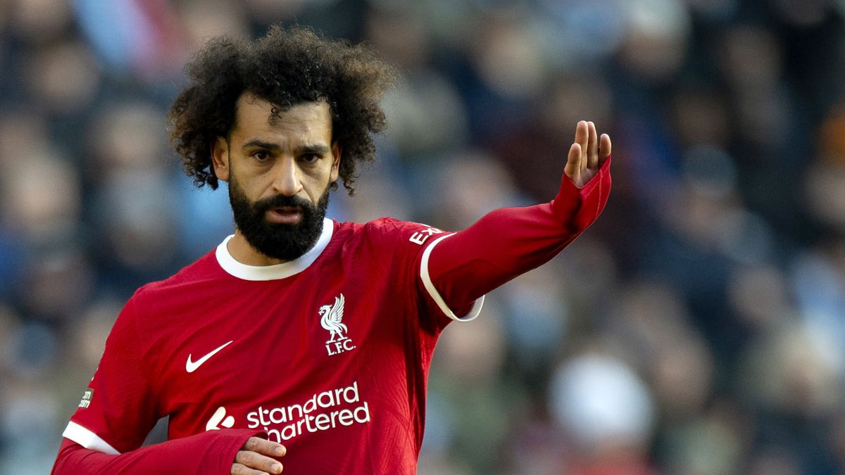 Na zdjęciu Mohamed Salah.