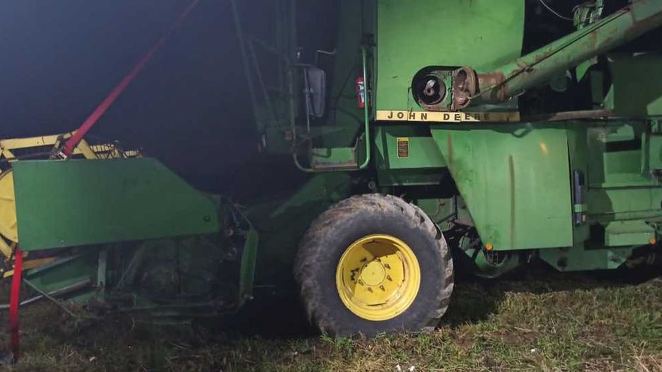 Mężczyzna zginął podczas próby naprawy kombajnu