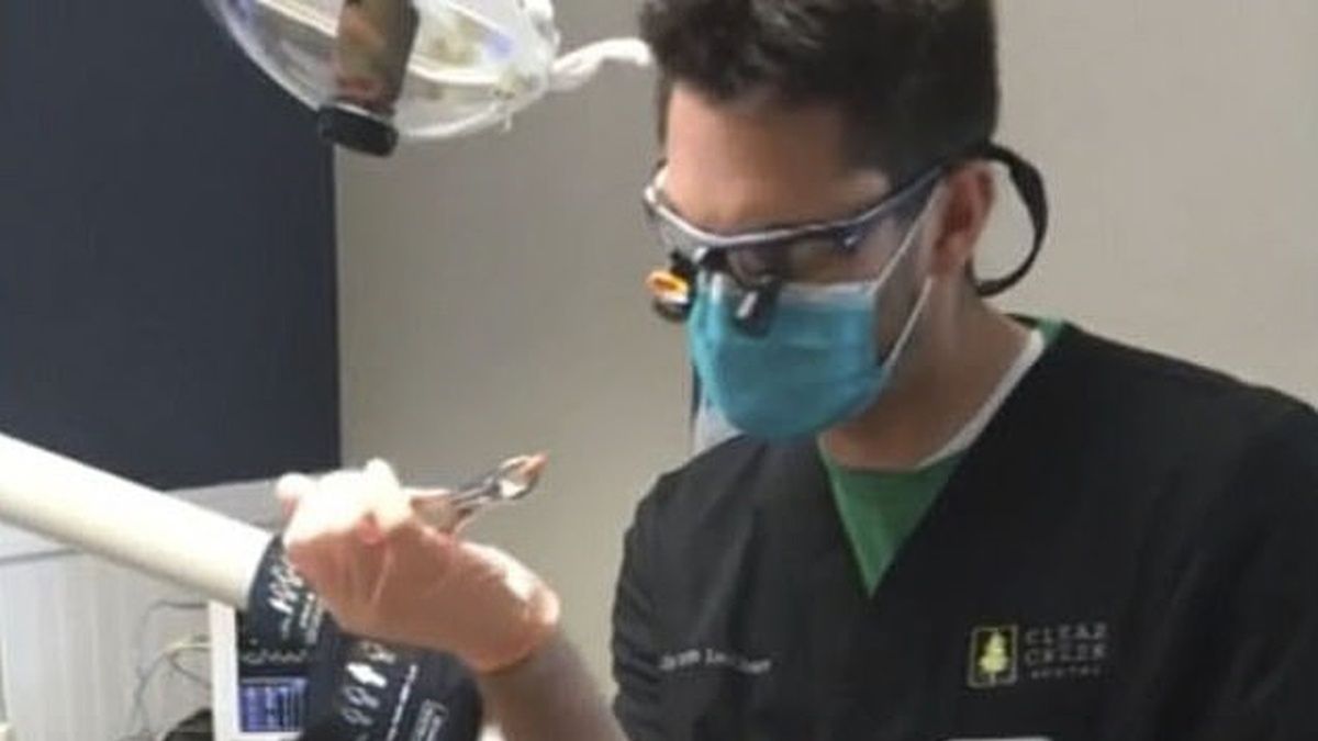 dentysta przesadził