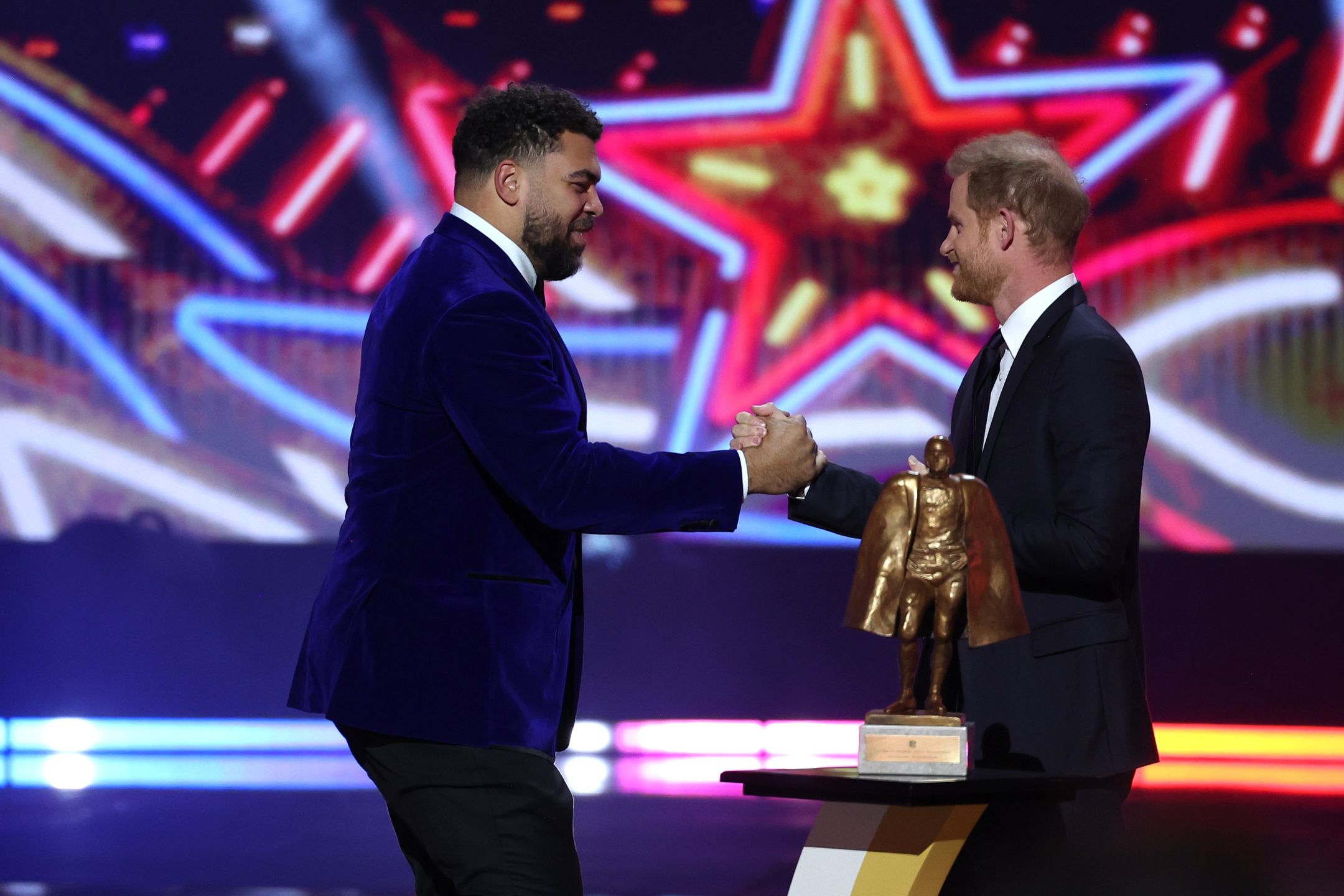Książę Harry wygłosił przemówienie na gali NFL w Las Vegas