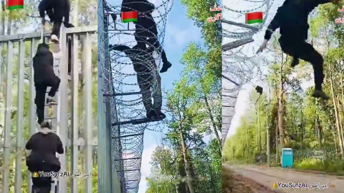 Bariera na granicy polsko-białoruskiej