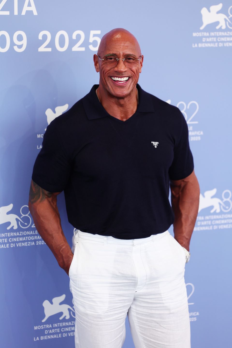 Dwayne Johnson na festiwalu w Wenecji