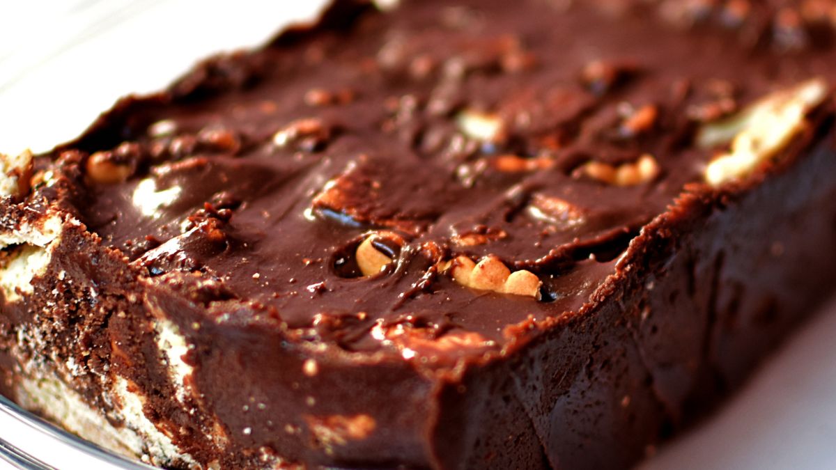 Czekoladowy deser bez pieczenia