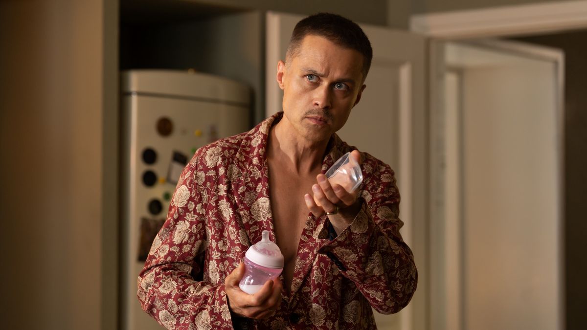 W filmie "Baby boom, czyli Kogel mogel 5" Piotruś marzy o byciu ojcem