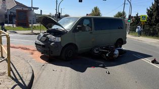 Tarnowskie Góry: Wypadek na DK 11. Droga zablokowana