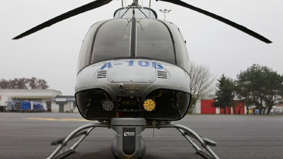 Wielkopolska policja odebrała nowoczesny śmigłowiec Bell 407GXi 
