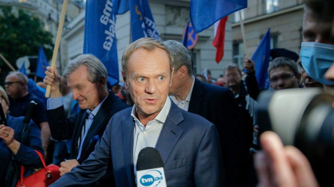 Donald Tusk przekazal wiesci czas maraton