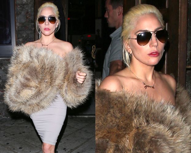 Lady Gaga w naturalnym futrze?