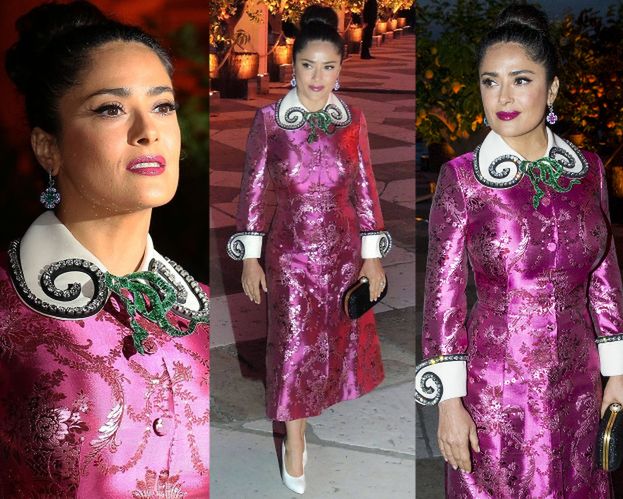 Salma Hayek straszy na Biennale w Wenecji