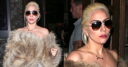 Lady Gaga w naturalnym futrze?