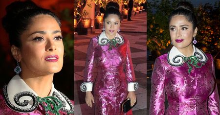 Salma Hayek straszy na Biennale w Wenecji