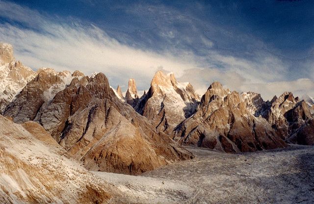 Lodowiec Baltoro w Karakorum, płn. Pakistan (fot. bogavanterojo CC-BY)