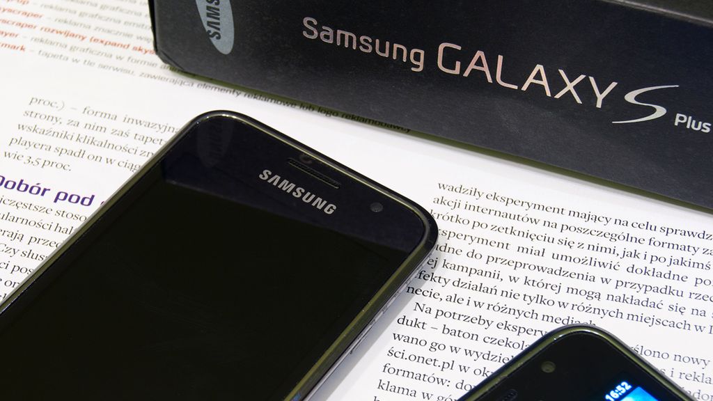 Samsung Galaxy S Plus vs Galaxy S - porównanie 1