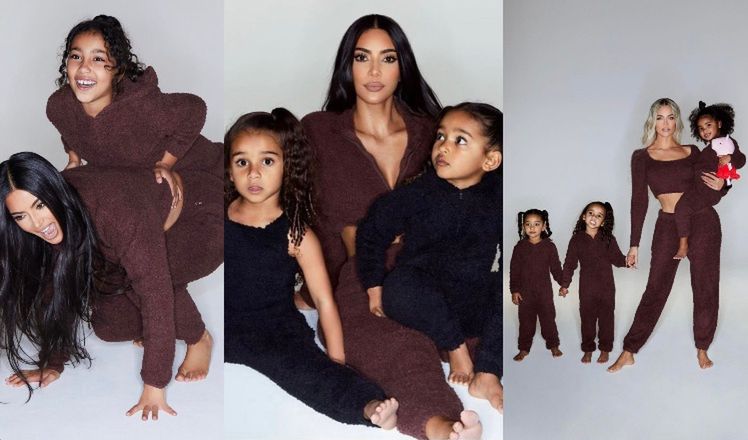 Kardashianki pozują do zdjęć z gromadką dzieci