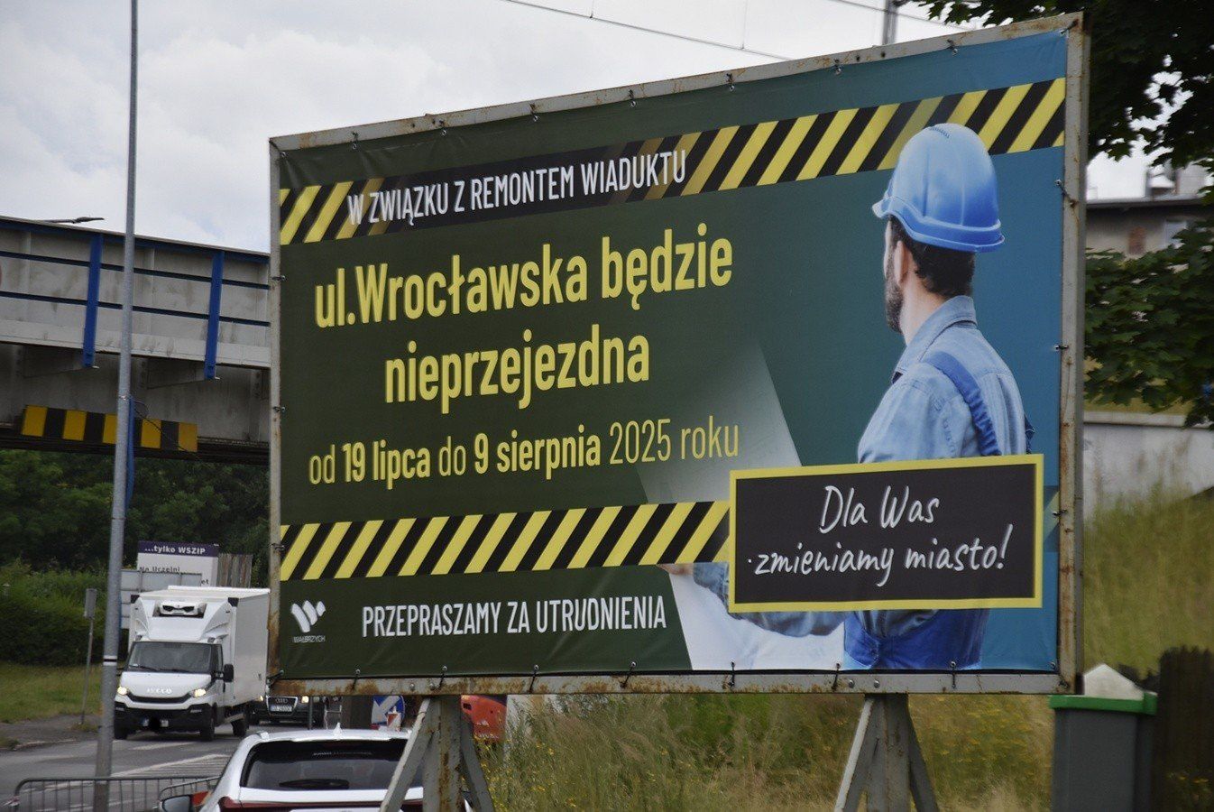 Wiadomo już kiedy i na jak długo będzie zamknięty dla ruchu odcinek ul. Wrocławskiej w Wałbrzychu