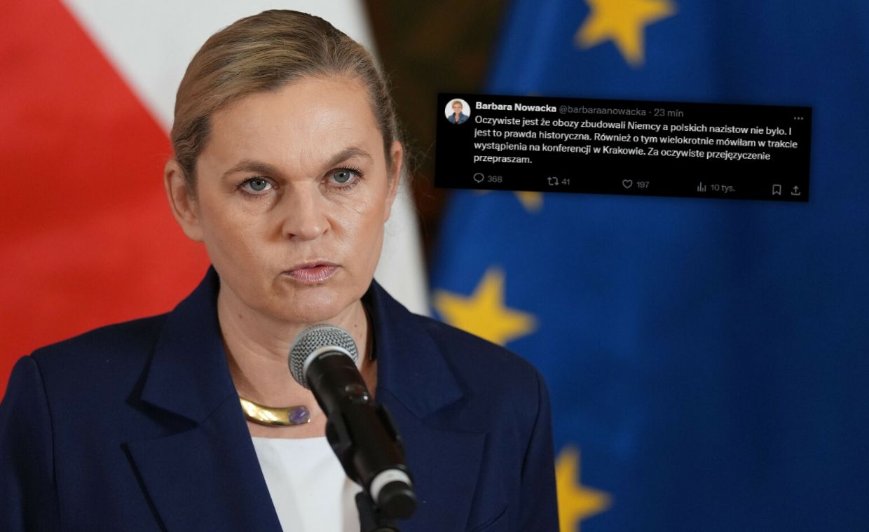 Barbara Nowacka wydała oświadczenie po wpadce