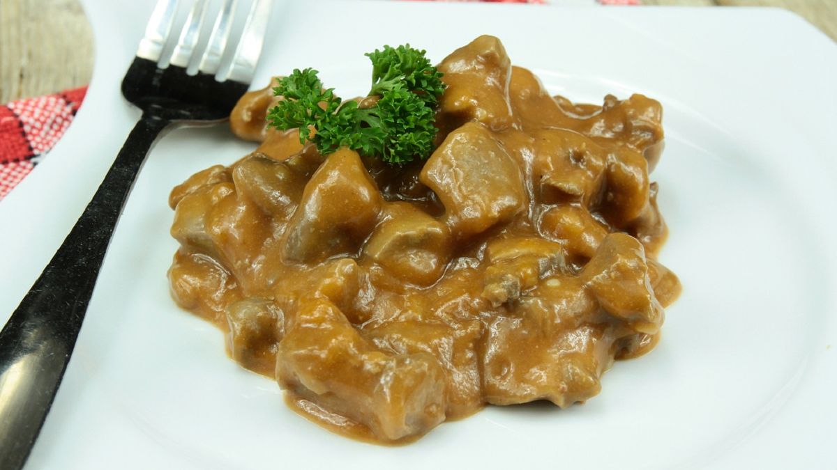 Cynaderki w sosie musztardowym