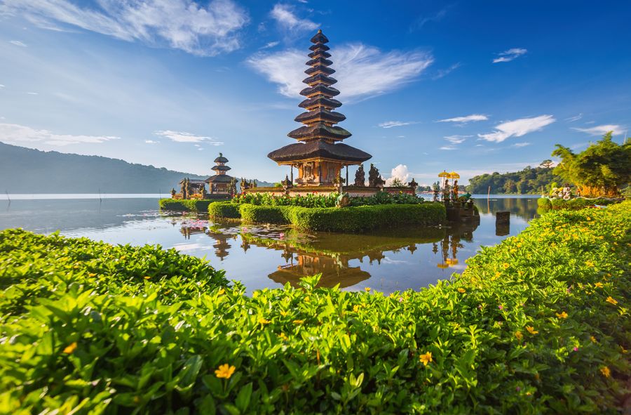 Bali's cultural heritage includes many sacred monuments