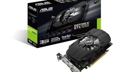 ASUS też ma GeForce'a GTX 1050 w wersji z 3 GB pamięci VRAM