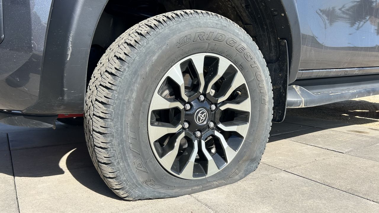 Why your car tire might suddenly deflate: A hidden off-road hazard