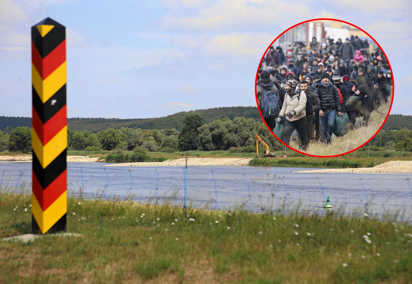 Czy migranci będą mieszkać pod granicą z Polską?