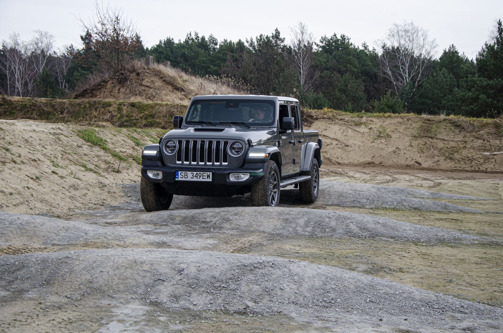 Jeep Gladiator na Poligonie4x4