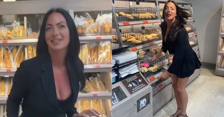 Brytyjska influencerka zdjęła majtki w supermarkecie. Internauci oburzeni: "Powinni cię zgłosić i deportować"