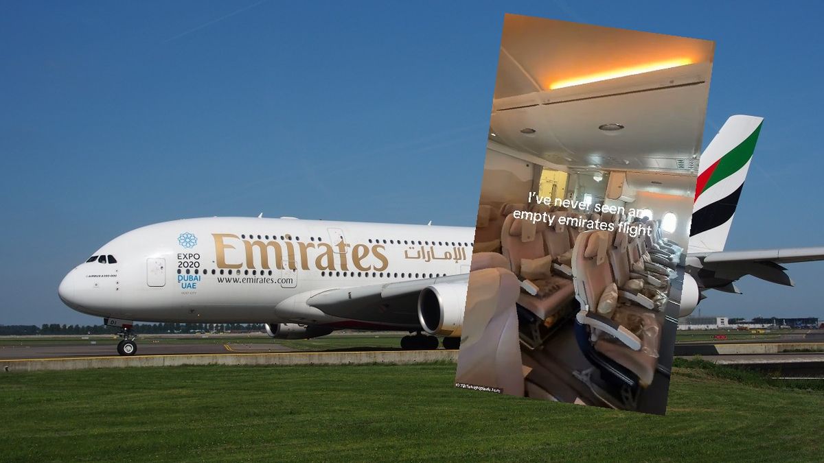 Pustki w samolotach do Dubaju