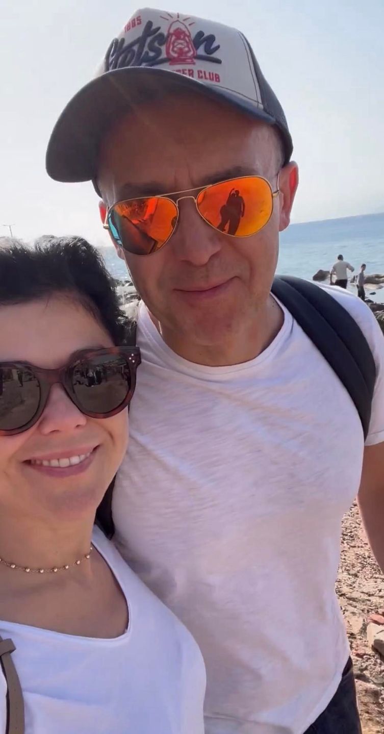 Katarzyna Cichopek i Maciej Kurzajewski w Jordanii