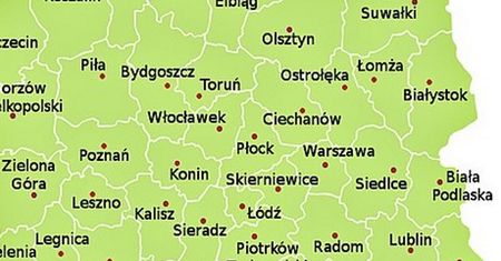 Województwa Polski za czasów PRL-u. Sprawdź czy je pamiętasz