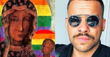 Michał Piróg broni tęczowej Matki Boskiej: "W jakim kraju my żyjemy?"