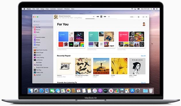 macOS Catalina Music