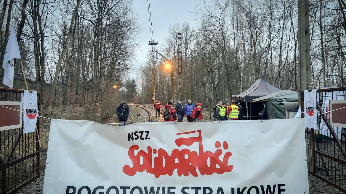 Górnicy PGG blokowali dostawy węgla 
