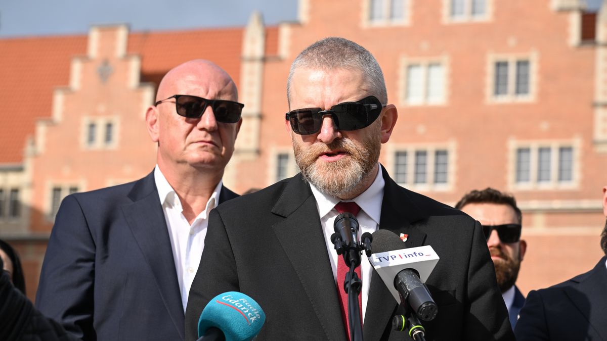 Grzegorz Braun w Gdańsku