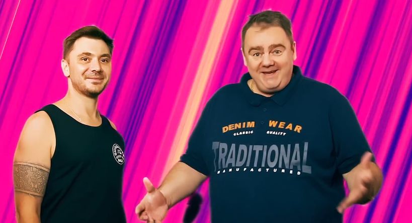 Daniel Martyniuk z menadżerem